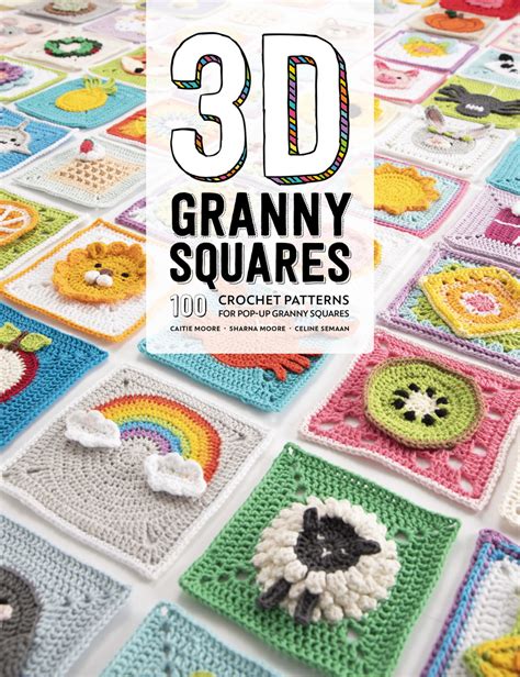 3d granny squares celine semaan 2019|3D Granny Squares .